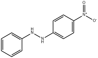 Hydrazine, 1-(4-nitrophenyl)-2-phenyl- Struktur