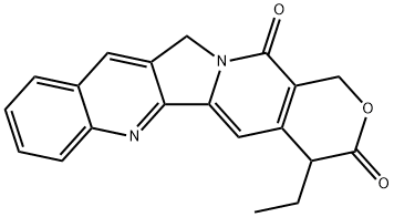 1H-Pyrano[3',4':6,7]indolizino[1,2-b]quinoline-3,14(4H,12H)-dione, 4-ethyl-