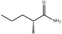 Valeramide, 2-methyl-, (R)- (8CI) Struktur