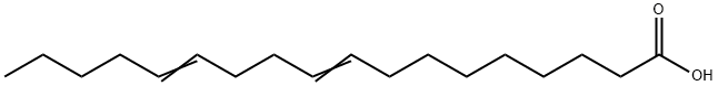 9,13-Octadecadienoic acid Struktur