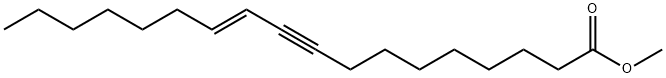 11-Octadecen-9-ynoic acid, methyl ester, (11E)- Struktur