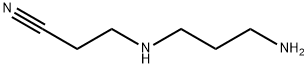 Propanenitrile, 3-[(3-aminopropyl)amino]- Struktur