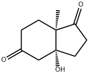 1H-Indene-1,5(4H)-dione, hexahydro-3a-hydroxy-7a-methyl-, (3aR,7aR)-