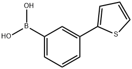 Boronic acid, B-[3-(2-thienyl)phenyl]- Struktur