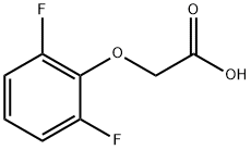 Acetic acid, 2-(2,6-difluorophenoxy)- Struktur