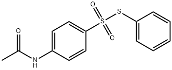 Benzenesulfonothioic acid, 4-(acetylamino)-, S-phenyl ester