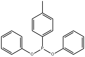 Phosphonous acid, P-(4-methylphenyl)-, diphenyl ester Struktur