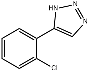 1H-1,2,3-Triazole, 5-(2-chlorophenyl)- Struktur