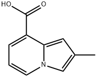 2-methyl-8-Indolizinecarboxylic acid Struktur