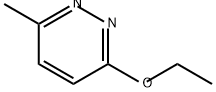 Pyridazine, 3-ethoxy-6-methyl- Struktur