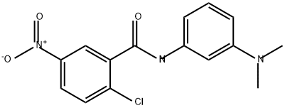 Benzamide, 2-chloro-N-[3-(dimethylamino)phenyl]-5-nitro-