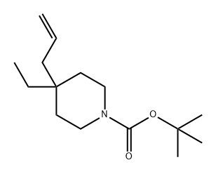 1-Piperidinecarboxylic acid, 4-ethyl-4-(2-propen-1-yl)-, 1,1-dimethylethyl ester