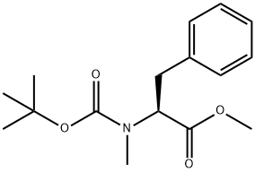 L-Phenylalanine, N-[(1,1-dimethylethoxy)carbonyl]-N-methyl-, methyl ester