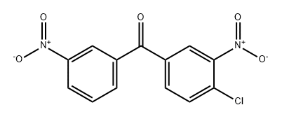 Methanone, (4-chloro-3-nitrophenyl)(3-nitrophenyl)- Struktur