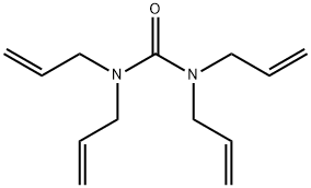 Urea, N,N,N',N'-tetra-2-propen-1-yl- Struktur