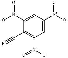 Benzonitrile, 2,4,6-trinitro- Struktur