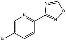 Pyridine, 5-bromo-2-(1,2,4-oxadiazol-3-yl)- Struktur