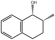 1-Naphthalenol, 1,2,3,4-tetrahydro-2-methyl-, (1R,2R)- Struktur