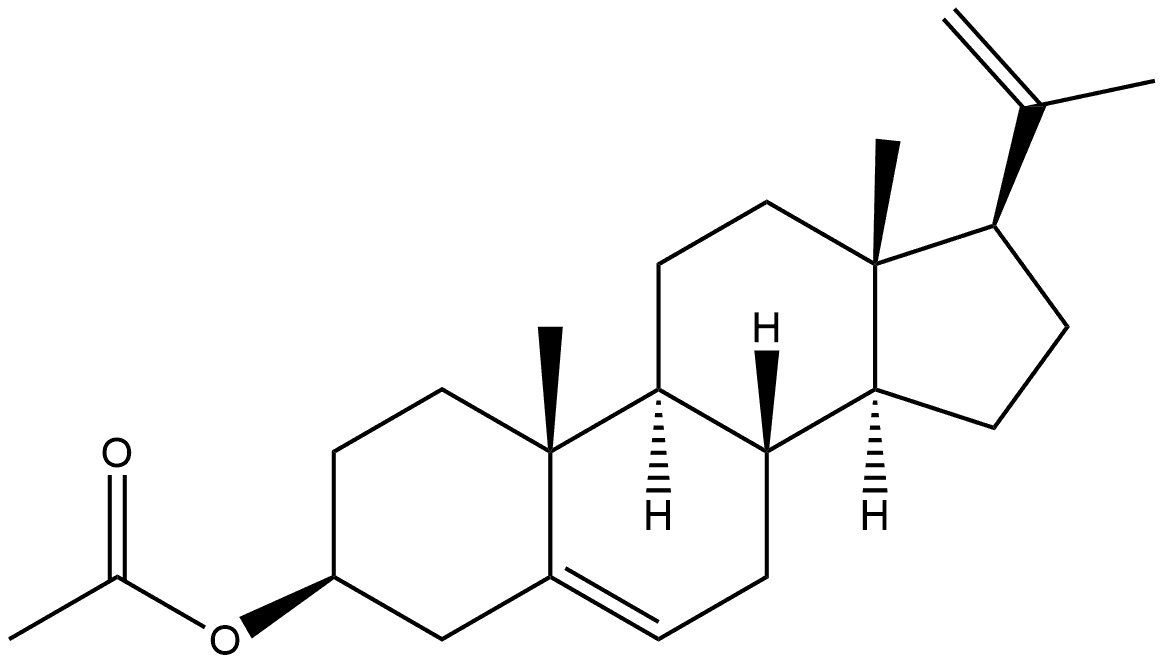 Pregna-5,20-dien-3-ol, 20-methyl-, 3-acetate, (3β)- Struktur