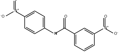 Benzamide, 3-nitro-N-(4-nitrophenyl)- Struktur