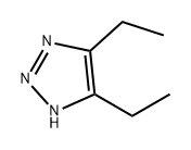 1H-1,2,3-Triazole, 4,5-diethyl- Struktur