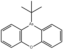 10H-Phenoxarsine, 10-(1,1-dimethylethyl)- Struktur