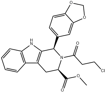 Chloropropanoylpretadalafil Struktur