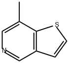 Thieno[3,2-c]pyridine, 7-methyl- Struktur