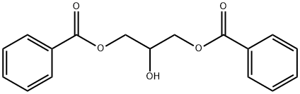 1,2,3-Propanetriol, 1,3-dibenzoate Struktur