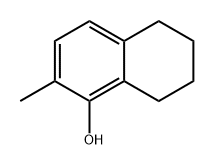 1-Naphthalenol, 5,6,7,8-tetrahydro-2-methyl- Struktur