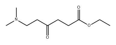 Hexanoic acid, 6-(dimethylamino)-4-oxo-, ethyl ester Struktur