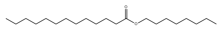 Tridecanoic acid octyl ester Struktur