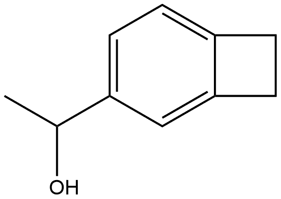 α-Methylbicyclo[4.2.0]octa-1,3,5-triene-3-methanol Struktur