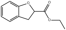 2-Benzofurancarboxylic acid, 2,3-dihydro-, ethyl ester Struktur