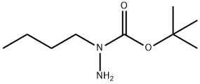 1,1-Dimethylethyl 1-butylhydrazinecarboxylate Struktur