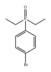 Phosphine oxide, (4-bromophenyl)diethyl- Structure