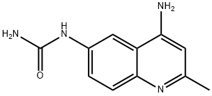 Urea, N-(4-amino-2-methyl-6-quinolinyl)- Struktur