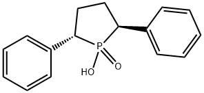 Phospholane, 1-hydroxy-2,5-diphenyl-, 1-oxide, (2S,5S)- Struktur