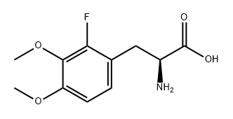 L-Tyrosine, 2-fluoro-3-methoxy-O-methyl- Struktur