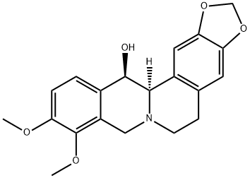 (13R,13aR)-5,8,13,13a-Tetrahydro-9,10-dimethoxy-6H-benzo[g]-1,3-benzodioxolo[5,6-a]quinolizin-13β-ol Struktur