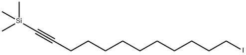 Silane, (12-iodo-1-dodecyn-1-yl)trimethyl- Struktur