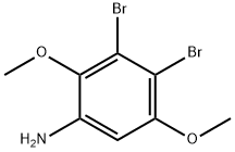 Benzenamine, 3,4-dibromo-2,5-dimethoxy- Struktur