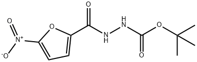 2-Furancarboxylic acid, 5-nitro-, 2-[(1,1-dimethylethoxy)carbonyl]hydrazide