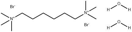 Hexamethonium bromide dihydrate Struktur