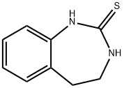 2H-1,3-Benzodiazepine-2-thione, 1,3,4,5-tetrahydro- Struktur