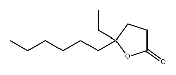 2(3H)-Furanone, 5-ethyl-5-hexyldihydro-