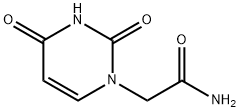 1(2H)-Pyrimidineacetamide, 3,4-dihydro-2,4-dioxo- Struktur