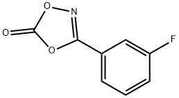 1,4,2-Dioxazol-5-one, 3-(3-fluorophenyl)- Struktur