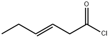 3-Hexenoyl chloride, (3E)- Struktur