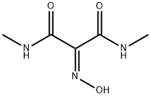 Propanediamide, 2-(hydroxyimino)-N1,N3-dimethyl- Struktur